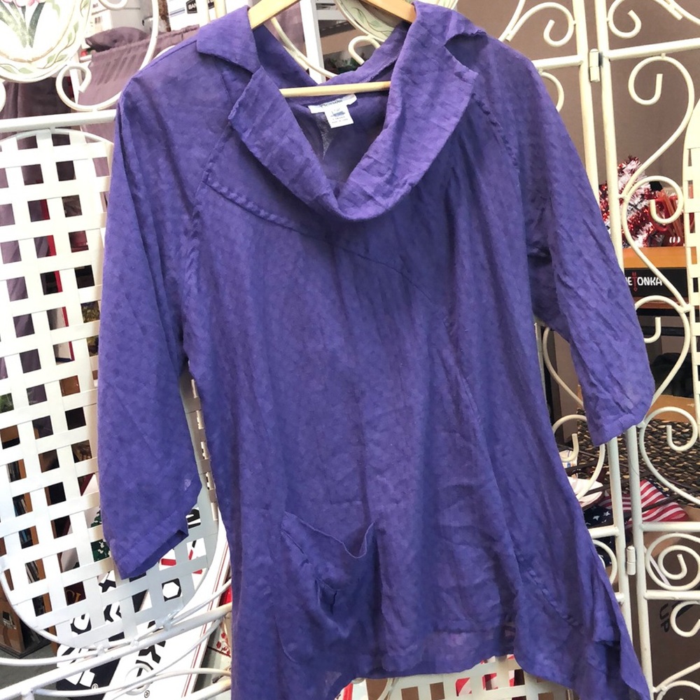 Purple Tunic Shirt